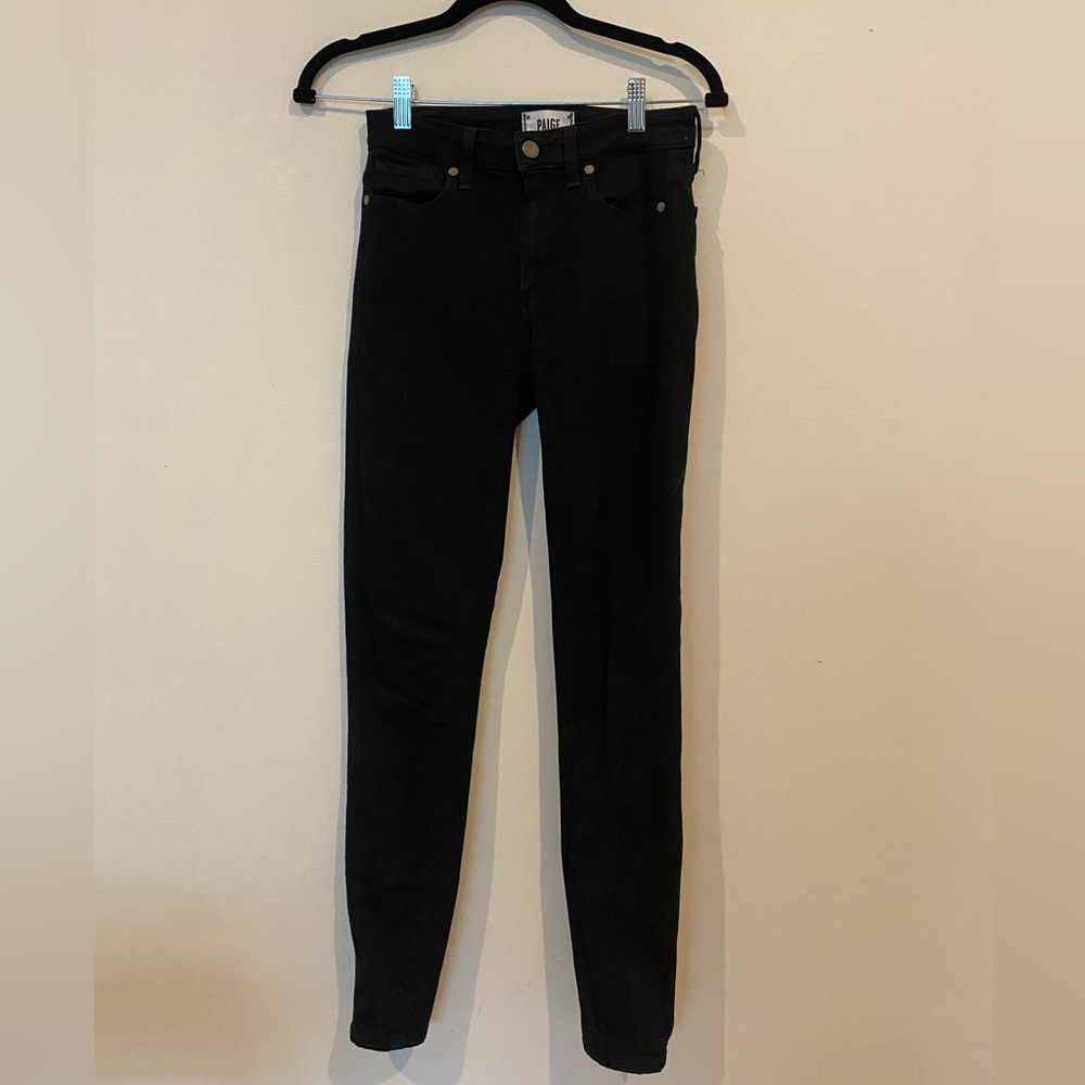 Paige Skinny Jeans Black